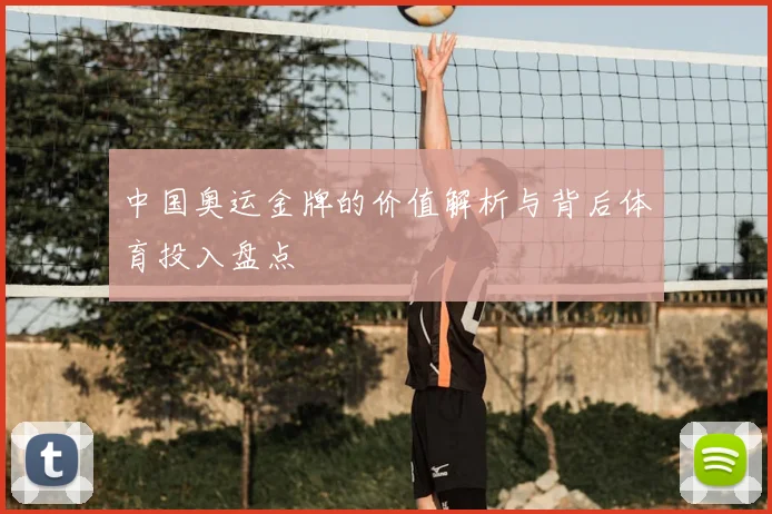 中国奥运金牌的价值解析与背后体育投入盘点